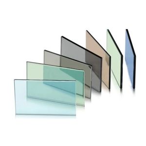Blue Black Bronze laminated Tinted Float 10mm Toughened Glass Sheet