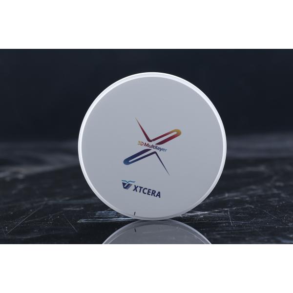 Buy 43% Translucent Preshaded Zirconium Multilayer Blocks 750Mpa at wholesale prices