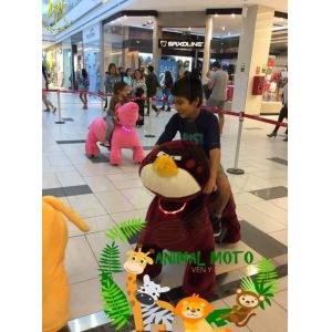 China Hansel  non coin operated plush motorized animals moving pony  riding horse toy on sale