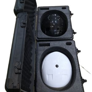 AI Thermal Imaging Policy Smart Temperature Measuring Helmet