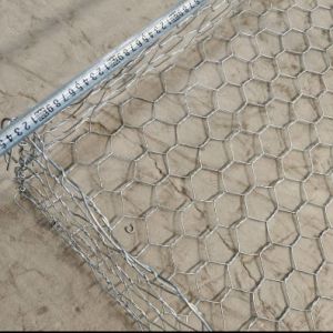 Galvanized Gabion Wire Mesh 60x80mm for Erosion Control and Retaining Walls