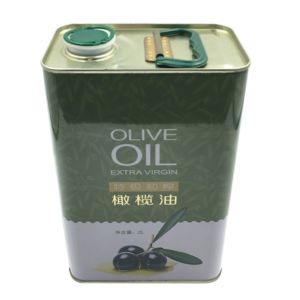 15L Soybean Cooking Oil Can Packing PMS Printing