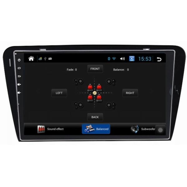 Ouchuangbo android 4.2 Skoda Octavia 2015 DVD radio gps support 4 core canbus swc BT
