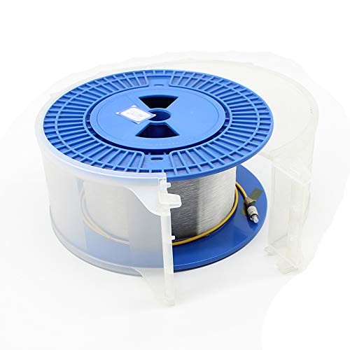 Bare White Blue Coloring Glass Optical Fiber G652D Single Mode Nude Fiber Optic