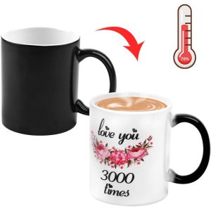 Red Printable 330ml Sublimation Magic Cup