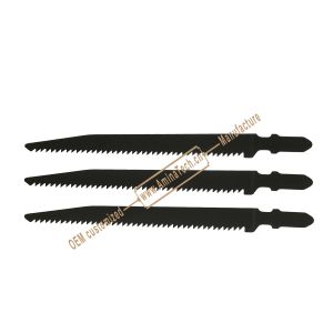 T101BFR Carbon Steel Jig Saw Blade Reverse Teeth,Size:117mmx10x12T