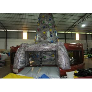 Round inflatable rock climbing wall digital painting Inflatable Mountain