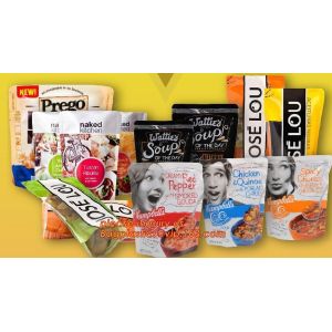 Hot stand up zipper oven microwave cooking bags /retort pouch/microwave bag for