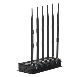 Adjustable 6 Antennas 15W High Power Cellphone ,GPS,WiFi Jammer