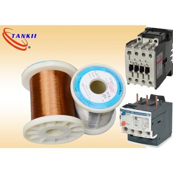 0.6mm CuNi30Mn Copper Nickel Alloy Wire , Copper Nickel Strip for Thermal Overload Relay