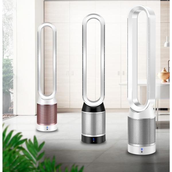 Household 42-inch Air Cooling Bladeless Tower Fan with Air Purifier and Performance