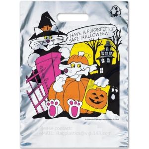 Professional manufacturer biodegradable die cut handle plastic bag,Biodegradable