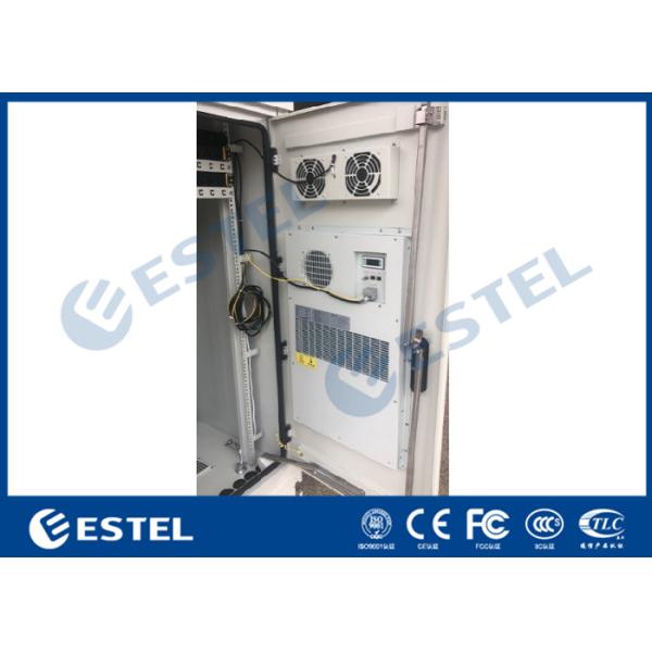 1 Compartment 27U 19" Rack Outdoor Electronics Cabinet