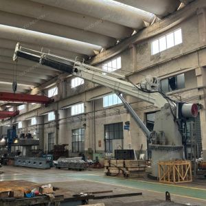 4T 20M Telescopic Boom Offshore Lift Crane Pedestal Mounted