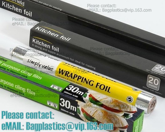 Buy Eco Friendly Household 11micron Hamburger Wrapping Aluminium Foil Roll For Food Packaging Wrapping Foils, Embossed Alumi at wholesale prices