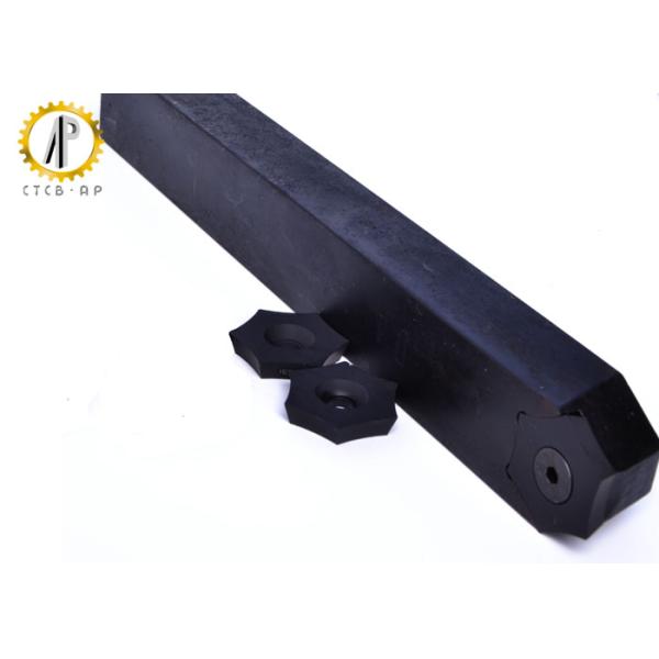 6 Sided Hexagonal OD Outside Pipe And Tube Scarfing Tools DET Inserts