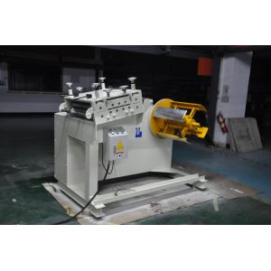 2 in 1 Steel Plate coil Decoiling And Straightening Machine For Press Machine