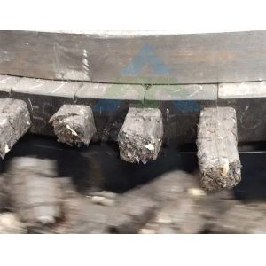 Fuel RDF Briquette Press Machine Waste Cloth Cardboard Fabric RDF Briquette