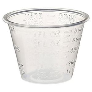 Medical Disposable Plastic Measuring Medicine Cups with Clearly Scale