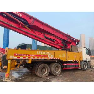 Sy 49 Meter Concrete Pump Truck Benz Chassis 180m 178 Productivity for Customer