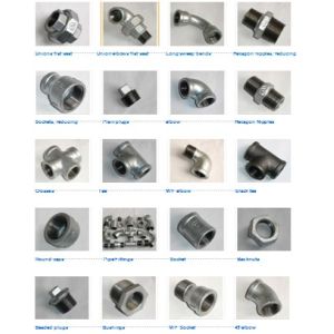 Quality malleable cast iron pipe fittings for sale