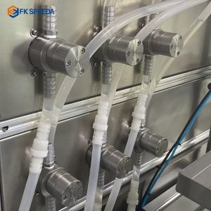 Filling Machine FKF815 Fully Automatic 10ml Bottle And Capping Cart Filler