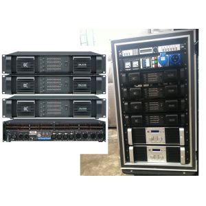 Quality 4x1500w / 8ohm Switching Power Amplifier Music Equipment PA-Series CE for sale