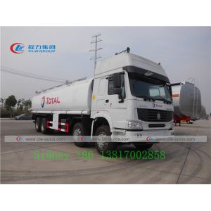 Sinotruk Howo 8X4 336HP 24cbm 30cbm Fuel Tanker Truck