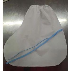 Breathable SMS Shoe Cover With Elastic Top