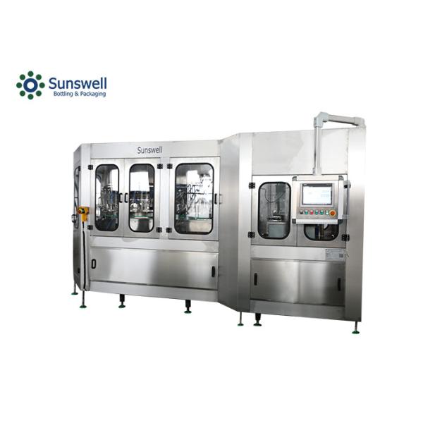 Buy Automatic Beer Canning Line Machine 1000ml Carbonated Beverage Can Filling at wholesale prices