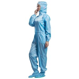 H-1123 ESD Safety Coverall 98% Polyester 2% Conductive Fiber