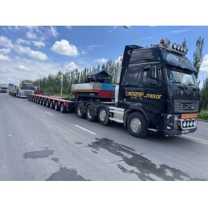 Heavy Equipment Trailer 300-Ton Hydraulic Steering Hydraulic Modular Transport