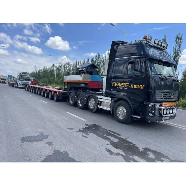 Heavy Equipment Trailer 300-Ton Hydraulic Steering Hydraulic Modular Transport