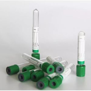 Hospital Use Lithium Heparin Tube Medical Blood Collection Plastic Sodium