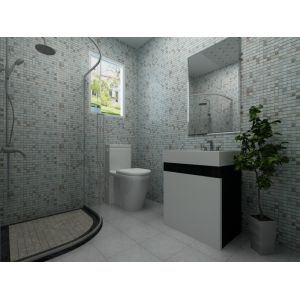 Light Gauge Steel Frame Prefabricated Bungalow , Cheap Earthquake Prefab