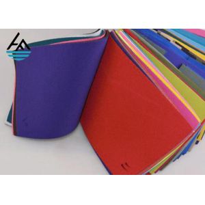 Textured Neoprene Rubber Sheet 2-7 Mm Nylon Neoprene Rubber Rolls With Polyester