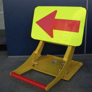 Portable Vehicle Barricades HiTOMARUKUN 13.4kg Durable Lightweight Easy Setup