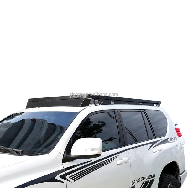 N.W. 32kg Black Aluminum Alloy Roof Rack for LC150 Heavy-Duty Construction