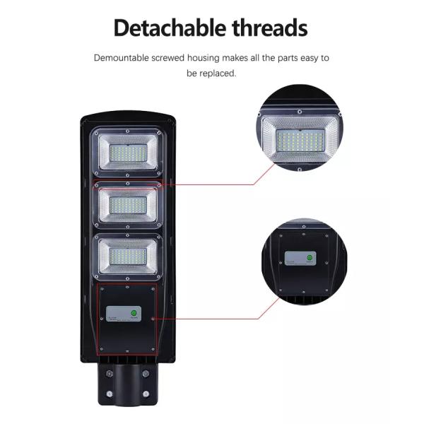 Automatic Switch 120 Degree IP65 Outdoor Solar LED Lights