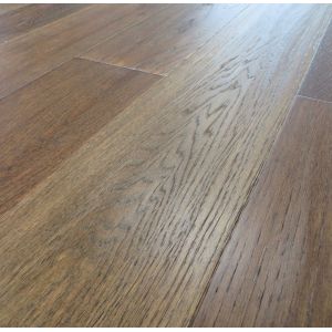 handscraped and brushed hickory engineered hardwood flooring
