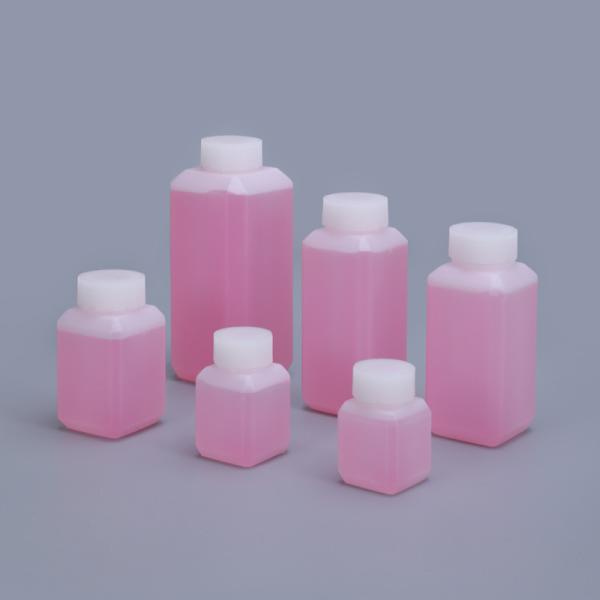 Buy Screw Cap 125 Ml Reagent Bottle Chemical Liquid Plastic Laboratory Bottles at wholesale prices