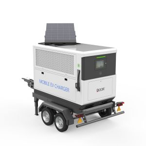 180KW 210KWH Mobile EV Charging Solutions Mobile Charger EV With PV Photovoltaic