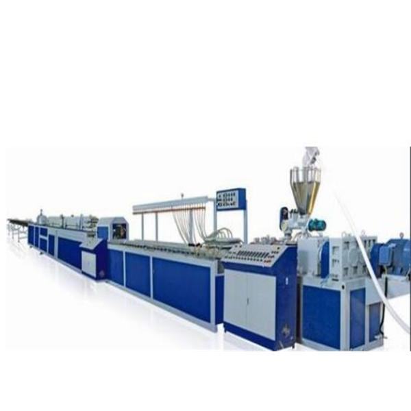 WPC Plastic Profile Extrusion Plastic Manufacturing Machines For Windows