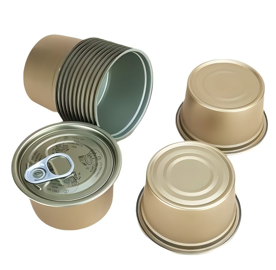 Quality 100ml Stackable Two piece Tin Cans (65mm Dia. × 40mm Ht)&amp; Airtight Freshness Preservation &amp; Space Optimization for Snack &amp; Cultural &amp; Creative Custom for sale