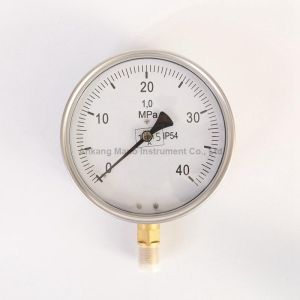 PG-022 Half ss pressure gauge oil fillable