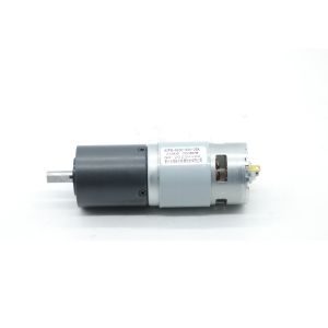 Gearbox 24V DC Brush Gear Motor Low Noise NEMA 17 42mm 1:25 200Rpm 0.75A