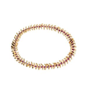 Arrow Hematite Stretchy Crystal Bracelets , OEM Stackable Beaded Stretch