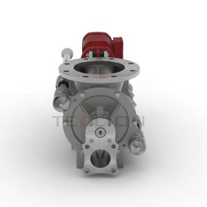 DN250 Electric Air Seal Vacuum Rotary Valve Feeder Quick Cleaning