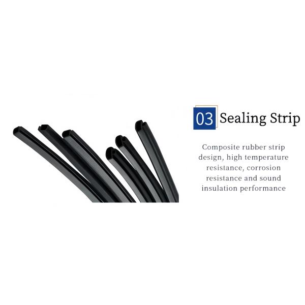 Modern Minimalist Style Casement Window With Hidden Screen Easy To Remove And Clean