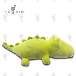 China ODM OEM Custom Lying Down Super Soft Gift Pillow Animal Toy Stuffed Crocodile Toy on sale